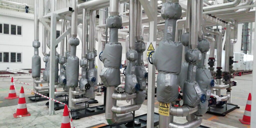 Buhar Vana Yalıtım Ceketi